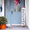 4th of July Patriotic Welcome Sign, American Flag Truck Wooden Porch Sign For Patio, 47" USA Flag Front Door Signs All Seasons Decor Standing Yard Signs Holiday Vertical Signs for Outdoor Indoor Wall Garden